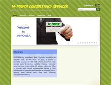 Tablet Screenshot of mpowerconsultancy.co.in